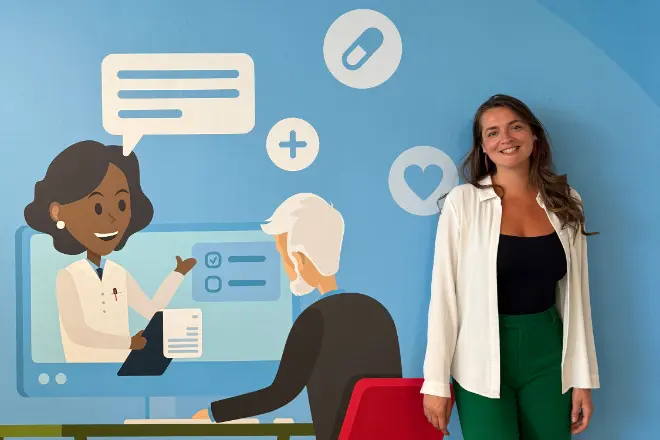 Tara Lamers op kantoor van ConsultAssistent