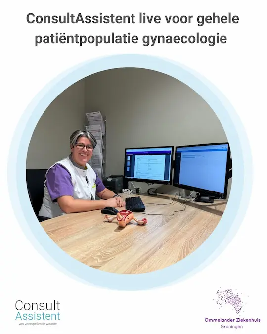ConsultAssistent ist für die gesamte Patientenschaft der Gynäkologie verfügbar