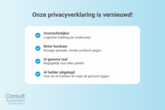 ConsultAssistent has a new privacy statement